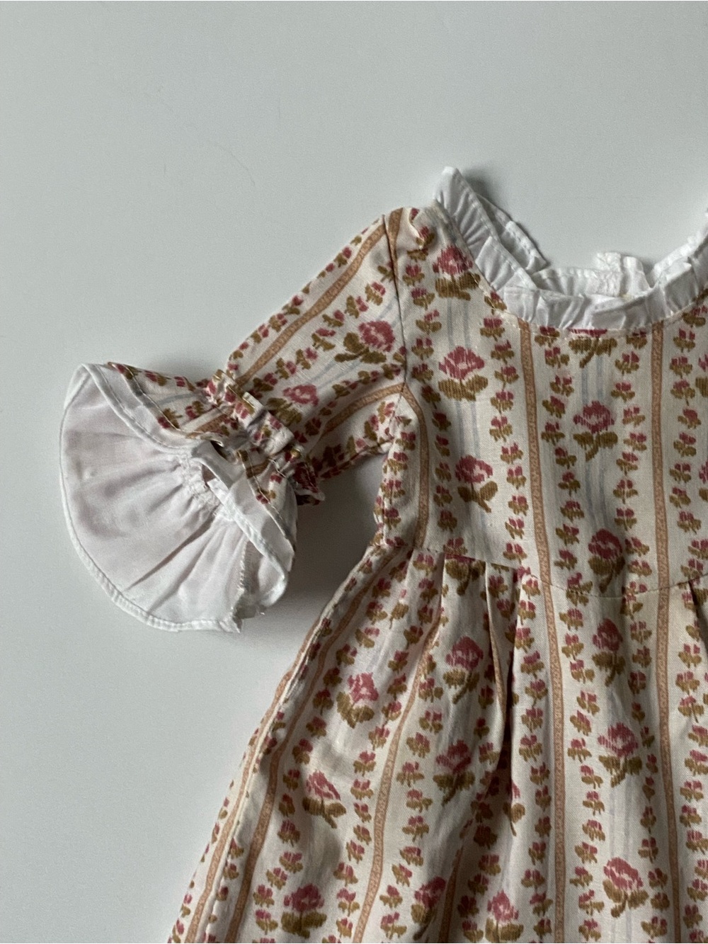 American Girl Felicity Doll Rose Garden Meet Dress 1993 EUC Matching Socks - Picture 14 of 16